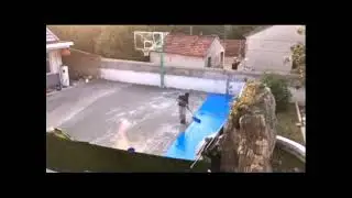 Half basketball court application