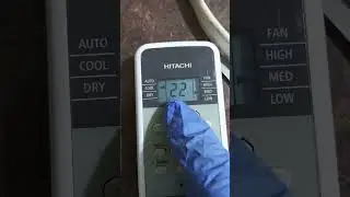 Hitachi AC remote lock karne ka tarika #accircuits