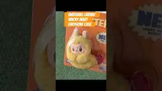Unboxing LABUBU Wacky Mart Earphone Case! #chooserison #unboxing #labubu #blindbox #labubuearphone