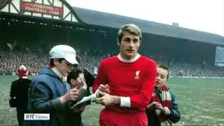 Roger Hunt's death reported on RT&Eacute; News (28th September 2021)