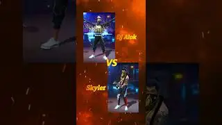 DJ Alok Vs Skyler 🔥 | Which Is Your Favorite Character? | #Shorts Free Fire Video