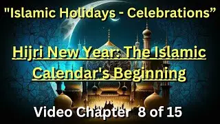 Islamic Holidays - Celebrations (Hijri New Year: The Islamic Calendar's Beginning) Chapter 8   ☪️