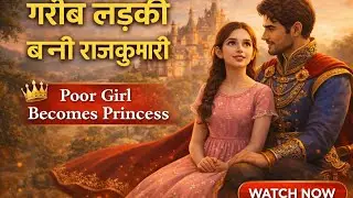 Garib Ladki Bani Rajkumari | Poor Girl Becomes Princess | Emotional Fairy Tale Story