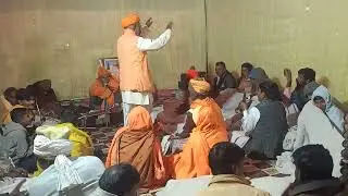 श्री श्री 1008रविनाथ महाराज भाडासर भजन दो पाठन के बीच मे साबत बचे ना कोई पाली से पधारे हुय संत