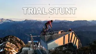 Trial Stunt mit Thomas Pechhacker auf der Hochkar 360 Skytour