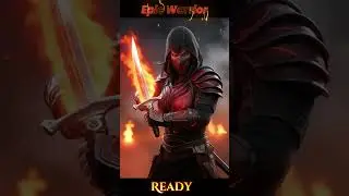 Epic AI Warrior Sword Scene ⚔️ | Cinematic AI Animation | Epic Action Fantasy Video