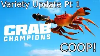 Beating Nightmare + All Modifiers COOP With Dual Pistols! (Crab Champions)