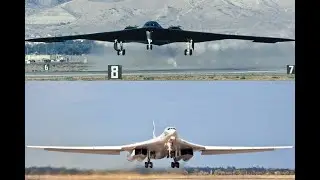 U.S.A B2 BOMBER VS RUSSIAN TU-160