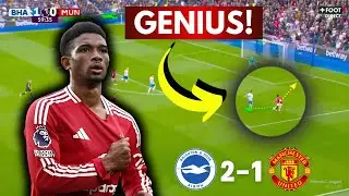 Analysing Amad's Goal vs Brighton... The Arjen Robben Touch!