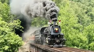 Great Smoky Mountains Railroad No. 1702 Cab Ride