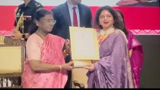 President Droupadi Murmu Graces 64th National Exhibition of Art &ndash; Award Ceremony