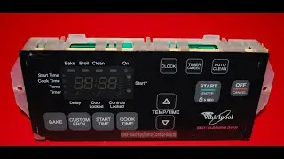Affordable SOLUTION: Whirlpool Oven Electronic Control Board Part # 9760300, 6610453