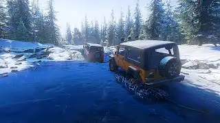 Snow Runner Offroad:INSANE Winter Driving!