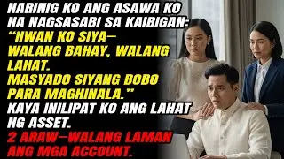 Naghinala akong diborsyo ang plano niya, kaya inilipat ko ang assets. 2 araw lang, nagmakaawa siya.
