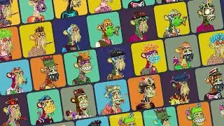 NFT Cartoon Intro Video - After Effects Template