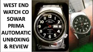 WEST END WATCH CO | SWISS MADE | VINTAGE WATCH UNBOXING & REVIEW
