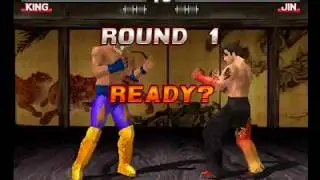 Tekken 3 ( PS1 ) - King - Arcade Mode - Arranged Music ( June 11, 2018 )