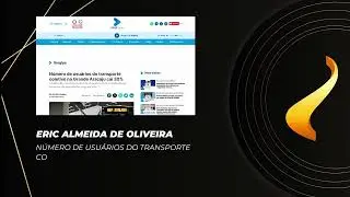 Texto Reportagem - 2&ordm; Lugar - Eric Almeida - Pr&ecirc;mio Setransp de Jornalismo Ano XII