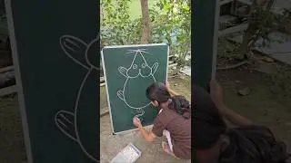 draw a rat easy trick #shorts #art