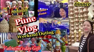 Weekend Vlog Pune Flea market game zone Manbhavan Thali Review/ Neud Perfume Review