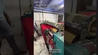 Single head rotary printing machine/deo drop machine