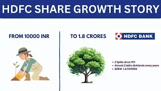 If 10000 Invest in HDFC Bank IPO | HDFC IPO History | Multi bagger stock