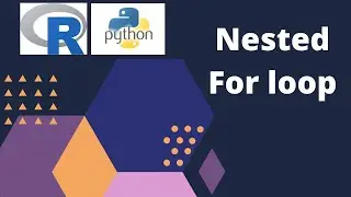 19. Nested for-loop in R and Python