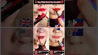 💋 Pick Your Lipstick Vibe💄 Nude vs Red #lipstick #makeup #beautyshorts #glowgore #shorts #viral #usa