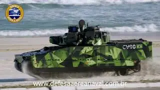 CV90 da BAE Systems no Brasil