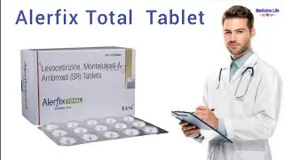 Alerfix Total Tablet SR Uses in Hindi | दमा | Side Effects | Dose|Alerfix Total Tablet uses in hindi