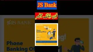 JS Bank Jobs 2023 | Phone Banking Officer Jobs 2023 | JS Bank Phone Banking Officer Job 2023