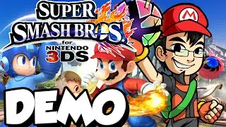 Super Smash Bros. for 3DS DEMO and 3 Code Giveaway LIVE STREAM!