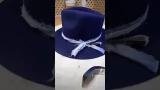 Watch us get hands on with our Napier fedora! #LavishBlancStore #art #fashion #foryou #viral #life