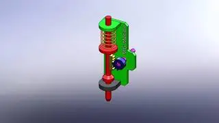 Mechanism 32 Partial Gear Drive Spring-loaded hammer