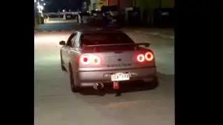 R34 25GT Exhaust