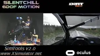 ТЕСТ2 &mdash; Подавление движения в виртуальной реальности &mdash; 6DOF Motion Rig &mdash; Oculus Rift