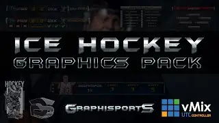 Ice Hockey Graphics Pack | For Vmix - Utc | Free Download |