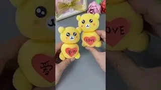 Doll from washing sponges