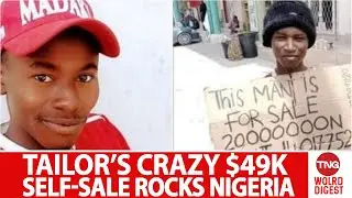 Nigerian Tailor Put Himself up For Sale for $49,000 to Escape Poverty