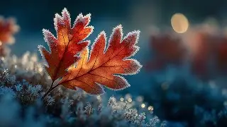 Frosted Serenity ~ Calm Study Music for Deep Focus | Relaxing Sleep & Yoga Ambient