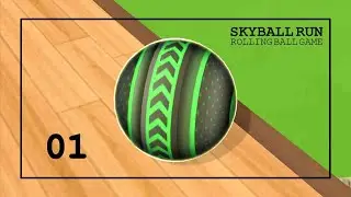Skyball Run Rolling Ball Game | Gameplay pt.01 | All Levels 1-10