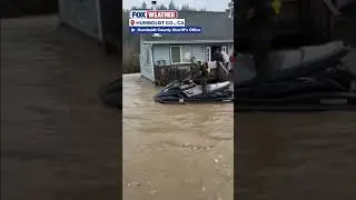 WATCH: Swift-Water Rescue Teams Help Families, As Northern California Swamped By Flooding