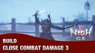 Nioh - Close Combat Damage Build 3 (Dual Sword, 3 Set Bonuses)
