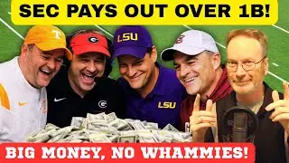 SEC CASHES IN WITH 1B+ IN REV! Tennessee Football, ALABAMA football, SEC FOOTBALL, GEORGIA FOOTBALL