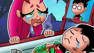 Team Titans,Please Wake Up Robin! Don't Leave Me||cartoon||All In One