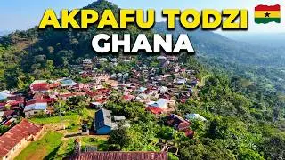 Акпафу Тодзи с высоты птичьего полета 🇬🇭 | Потрясающие виды с дрона 2026