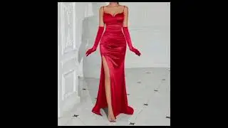MISS UNIVERSE Top 10 BEST Red Gowns (2017-2021)\2025 New Arrival Red Prom Dresses\RED Satin Gown ❤️