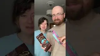 Taste Testing The Worst Vegan Chocolate (Galaxy vs Buttermilk) #snacks #couple #vegan