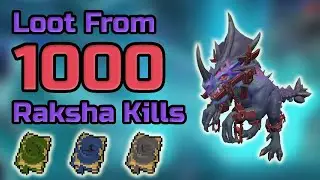 Loot From 1000 Raksha Kills