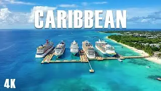 Miami 4K | Discover Tropical Beach Paradise and Turquoise Waters With Deep House Chill